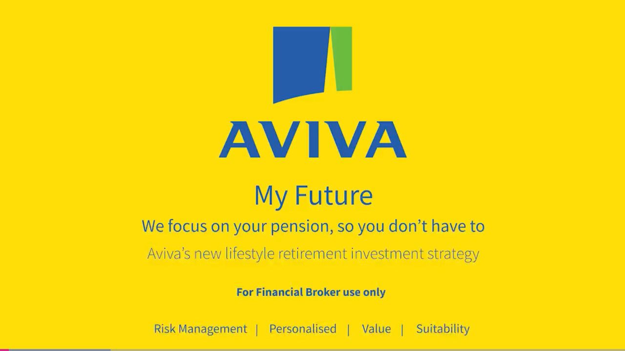 Aviva My Future - our lifestyle retirement investment strategy for company pension plans