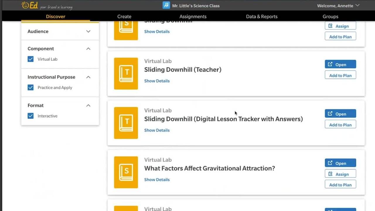 Science Dimensions - Virtual Labs