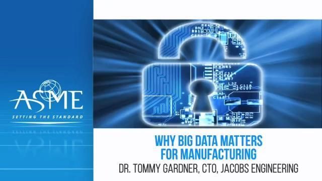 Why Big Data Matters for Manufacturing
