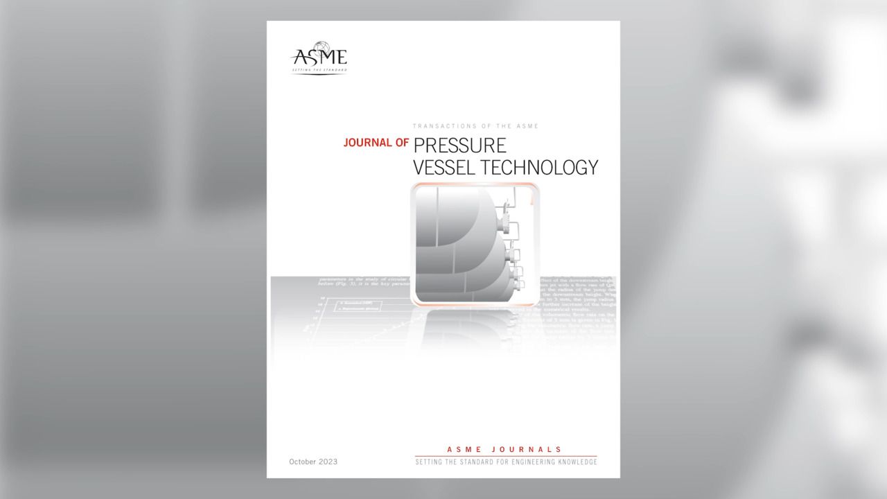 Journal of Pressure Vessel Technology