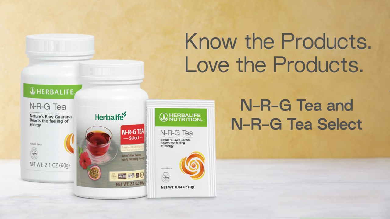 Know the Products: N-R-G Tea and N-R-G Tea Select 