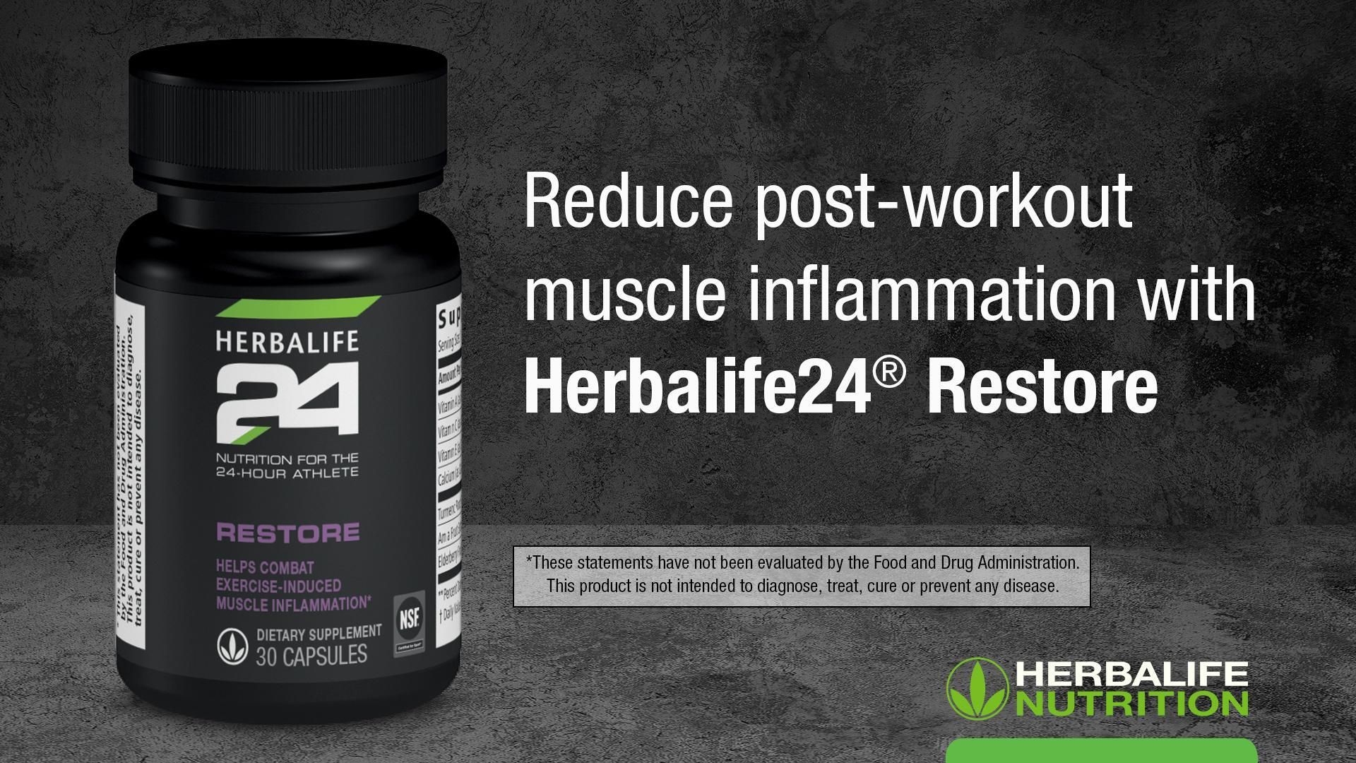 Herbalife24® Restore: Know the Products