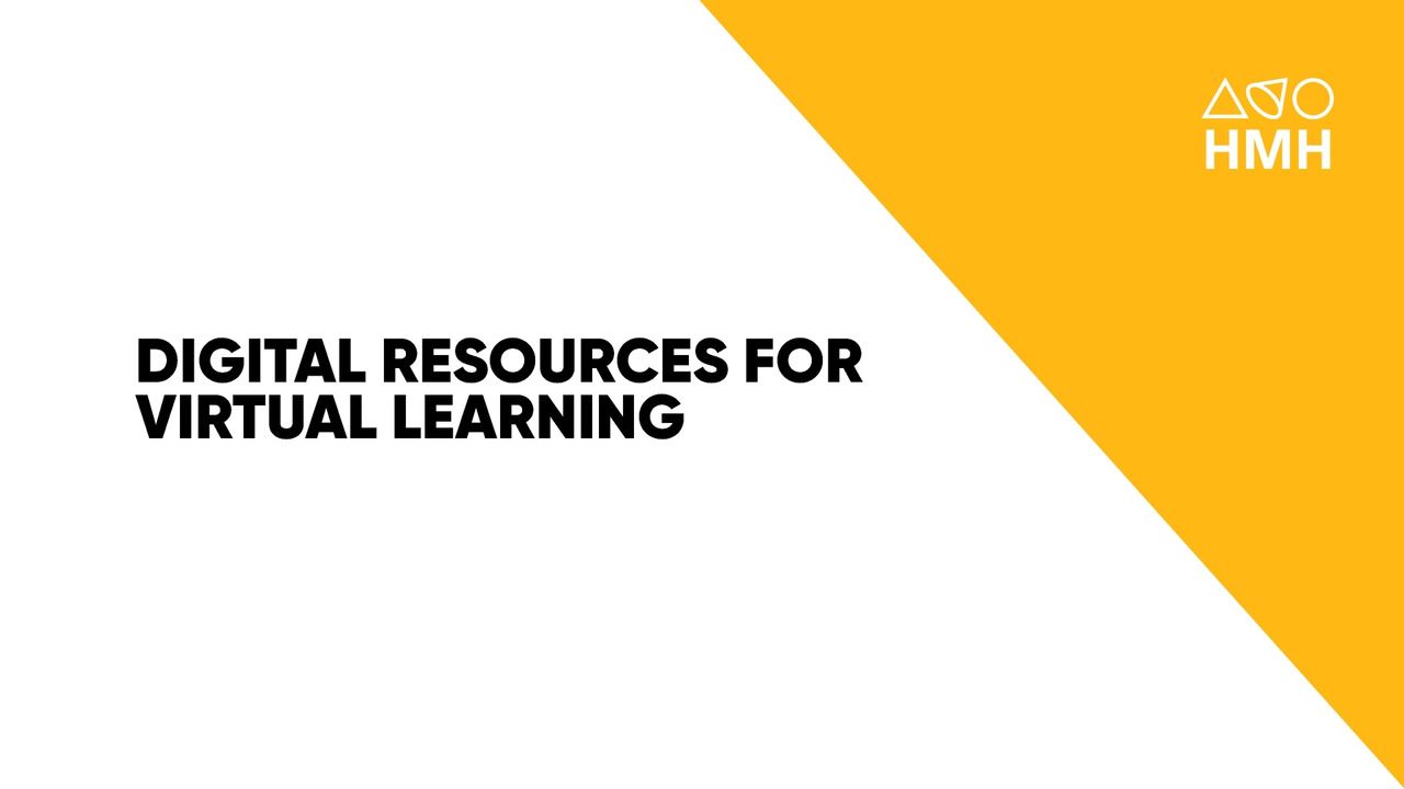 Digital Resources for Virtual Learning