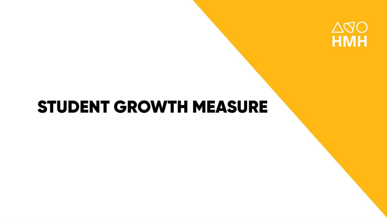 Student Growth Measure
