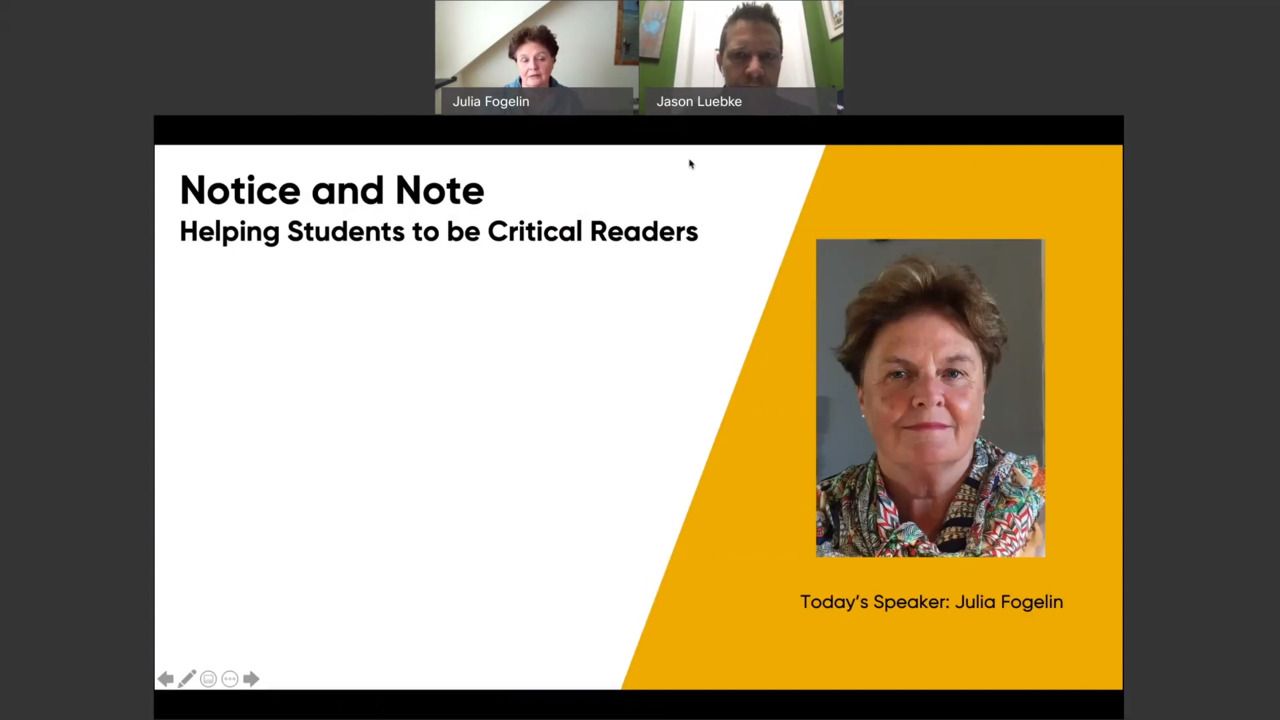 Notice and Note Helping Students be Critical Readers