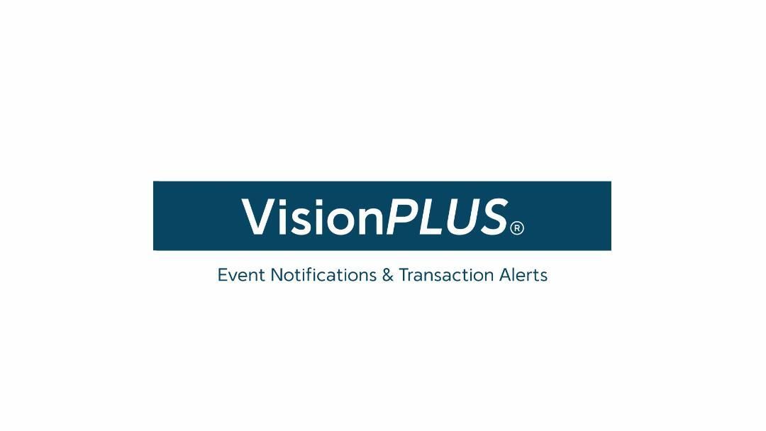 VisionPLUS Text Alerts