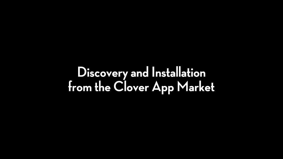 Clover Clips: Gift Cards - Discovery and Installation from the Clover App Market