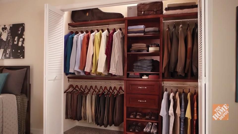 How to Build a Small Closet Organizer - The Home Depot