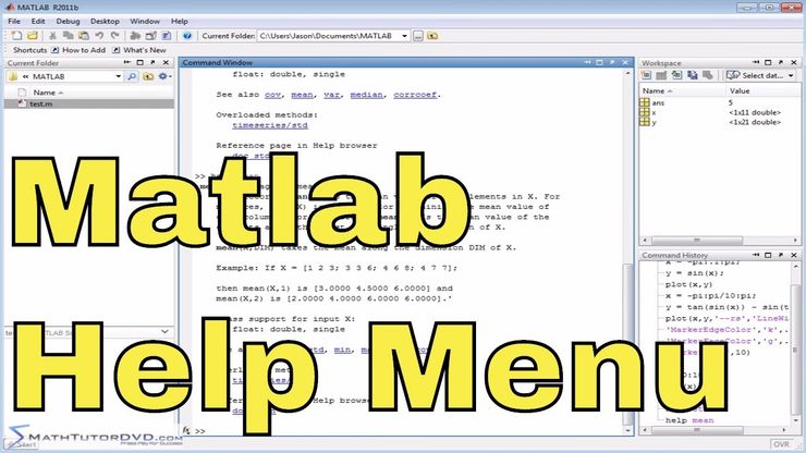Matlab Online Tutorial 04 Using The Help Menus Matlab