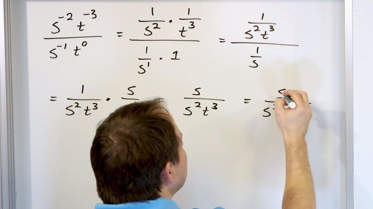 03 - Negative Exponents & Powers of Zero (Laws of Exponents), Part 1 -  Algebra 2 Course - Unit 5 - Rational Expressions - Math Tutor Public Gallery