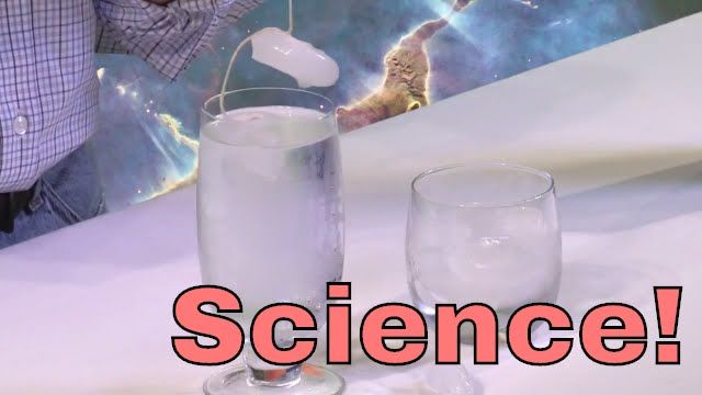 Keep Paper Dry Under Water Science Experiment