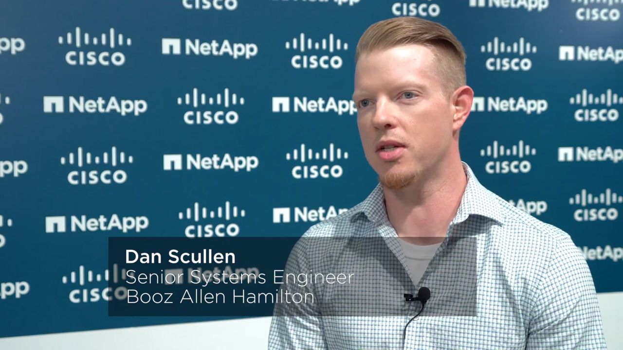 Booz Allen Hamilton Relies On Flexpod For Secure Multi Tenancy And