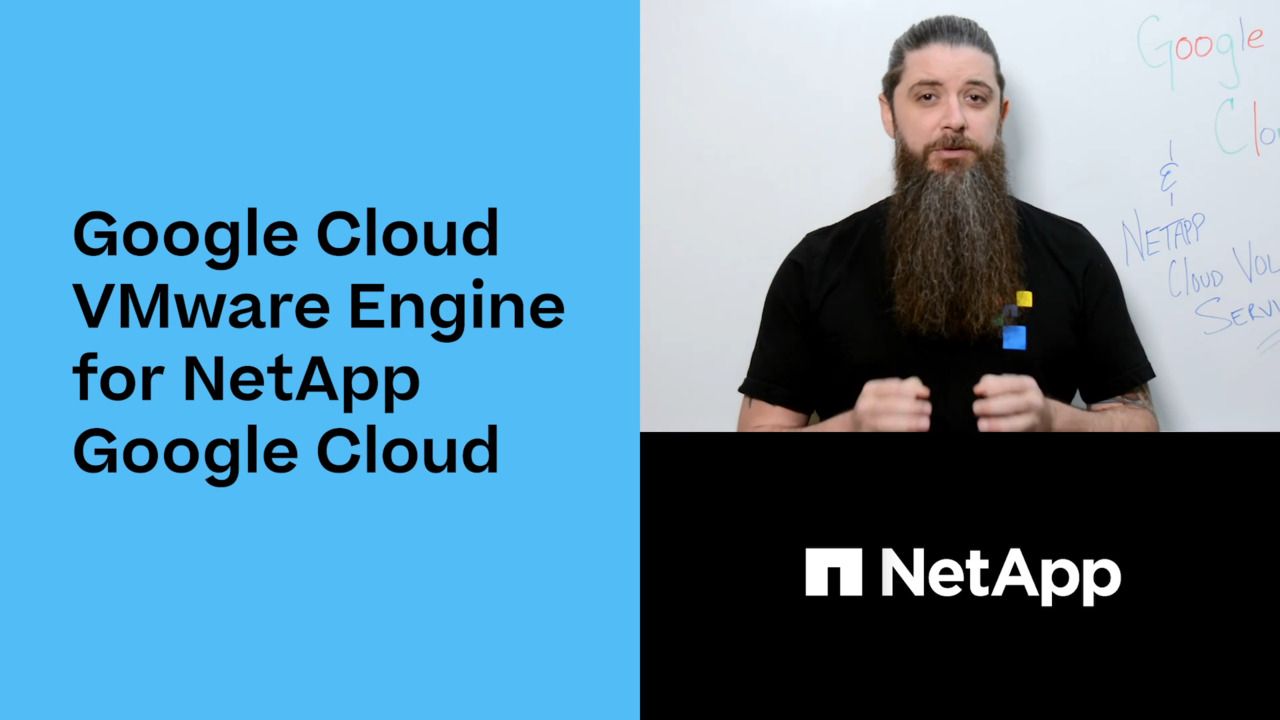 fast storage for google cloud vmware engine