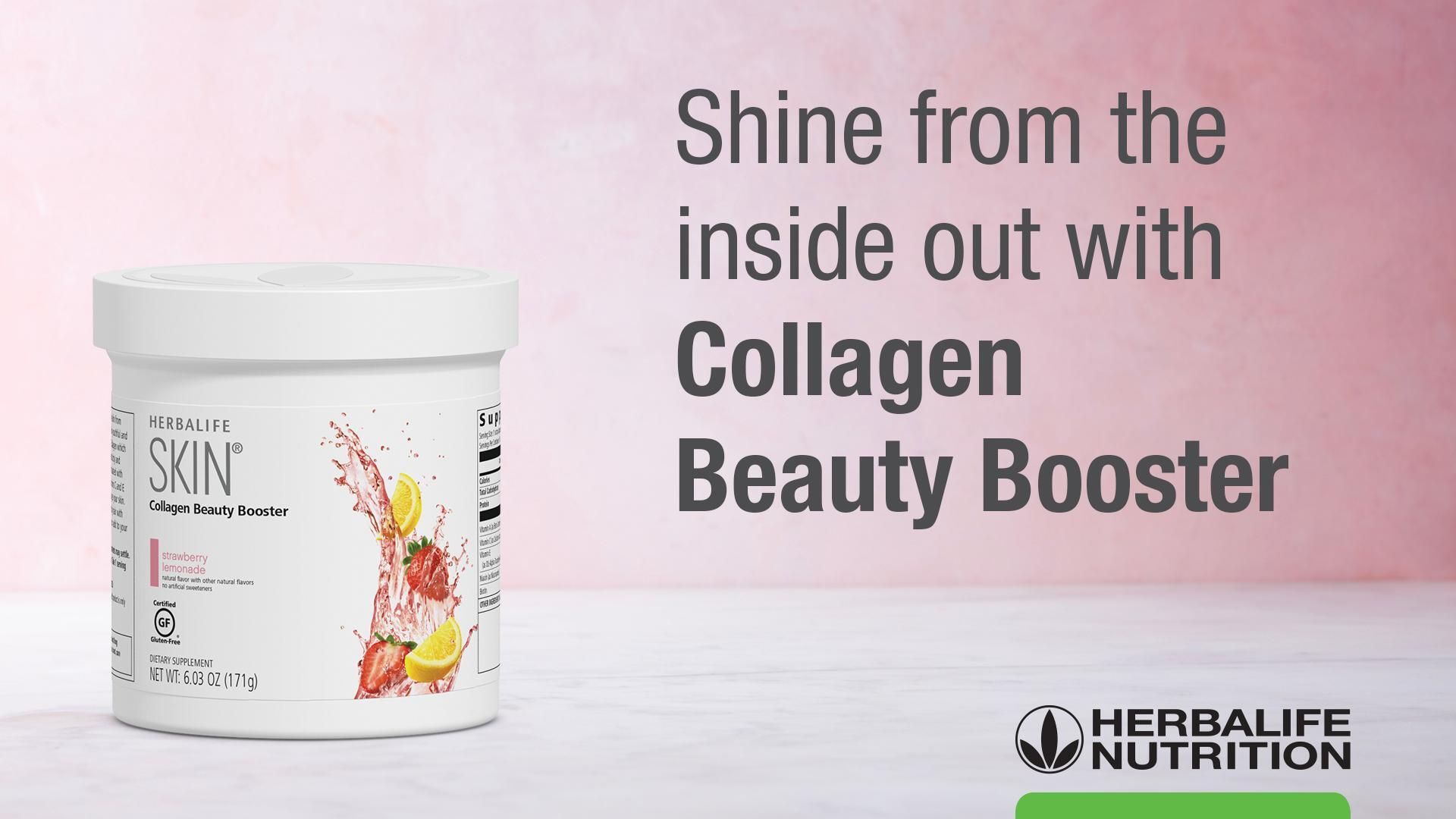 Collagen Beauty Booster: Know the Products - Skin & Hair Care - Herbalife  Product Videos/usen