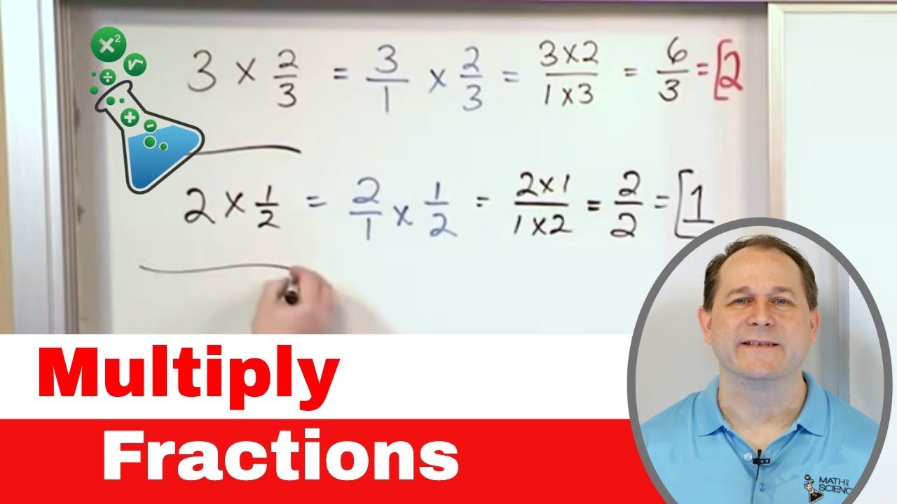 how to multiply fractions