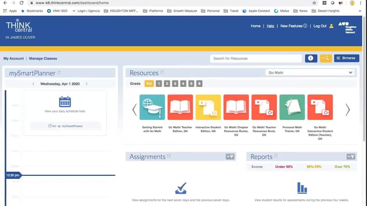 Personal Math Trainer - GO Math Resources & Assigning - Tutorial Videos ...