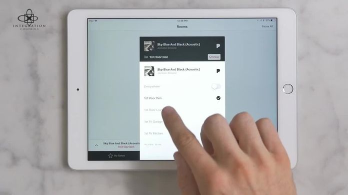 Sonos Room Settings Sonos Control 4 Savant Sonos Lutron Alarm Smart Home Control Tutorials By Integration Controls For St Louis Wildwood And Town And Country Homeowners