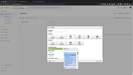 Viewing the Brightcove Supplied Dashboard and Report