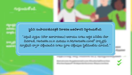 మీ ఆదాయం మరియు జీవనశైలి కథనాన్ని ఎలా పంచుకోవాలి - తెలుగు