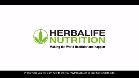 How to link my PayPal account to my GoHerbalife?