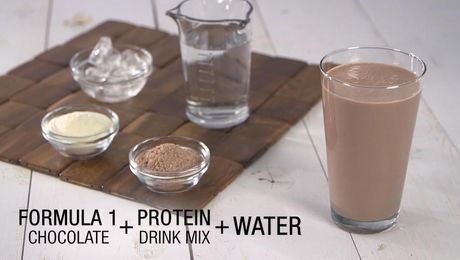 Formula 1 Chocolate   Protein Drink Mix