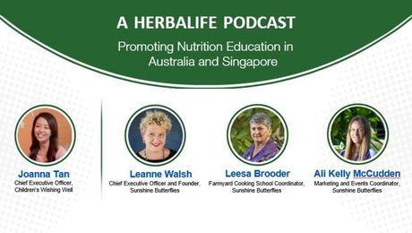 Herbalife podcast on our Casas in Australia and Singapore