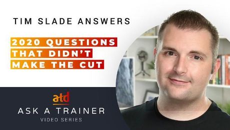 Tim Slade Answers Your 2020 Questions That Didn't Make the Cut