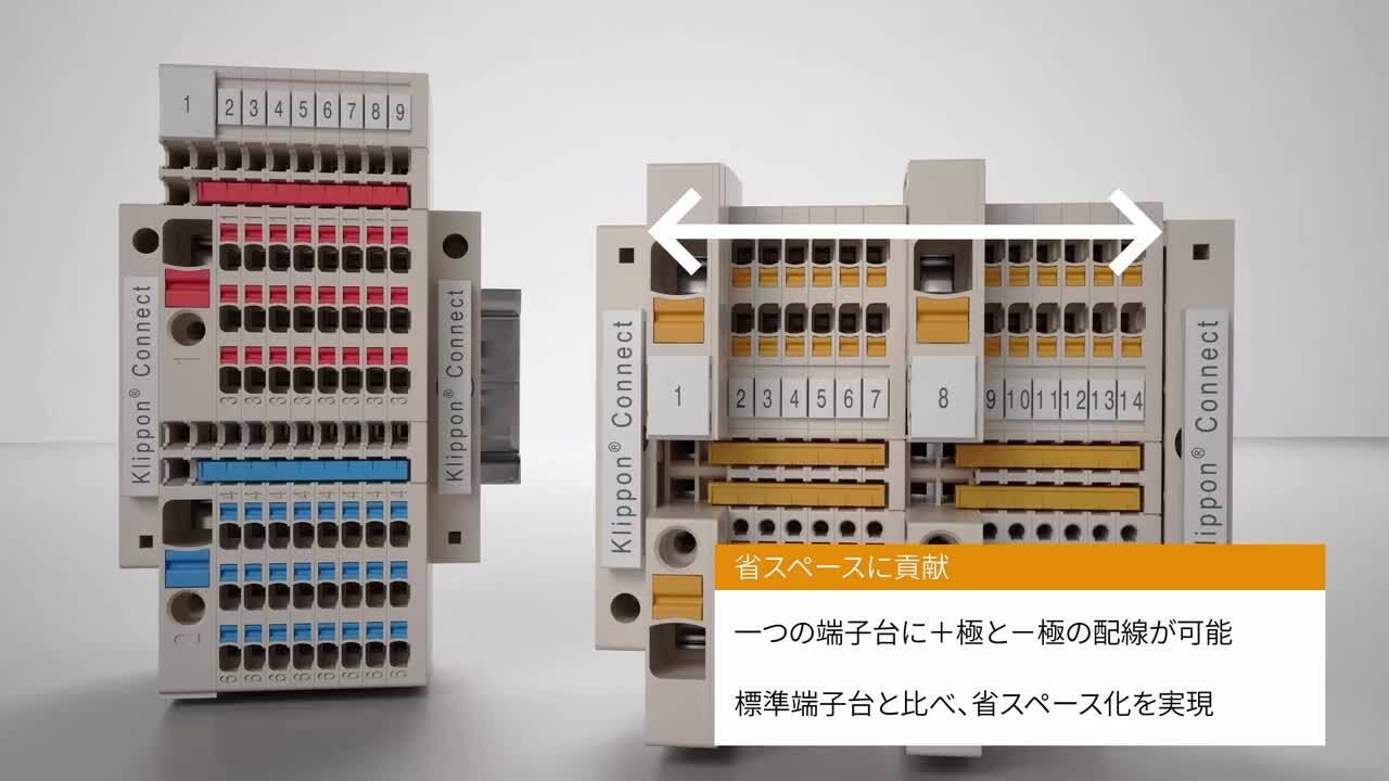 Klippon Connect Push-in式 Aシリーズ　AAP制御電源分配用端子台