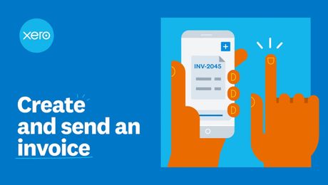 Create and send an invoice with Xero