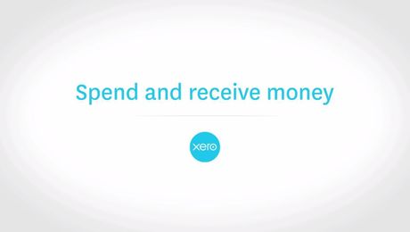 Spend and receive money transactions in Xero