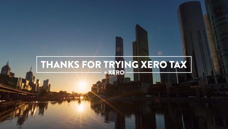 Thanks for trying Xero Tax