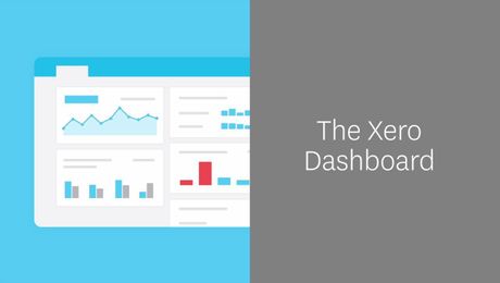 The Xero Dashboard - keep track of small business finances