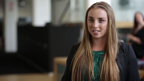 Young entrepreneur Alice McFall spends the day with Xero CEO Rod Drury
