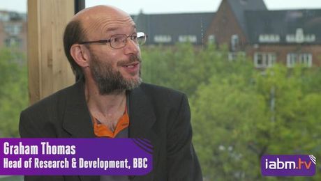 IABM TV speak to Graham Thomas from the BBC about immersive and interactive technology
