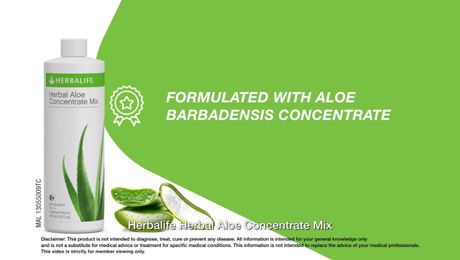 [CH] Herbal Aloe Concentrate Mix Spotlight Video