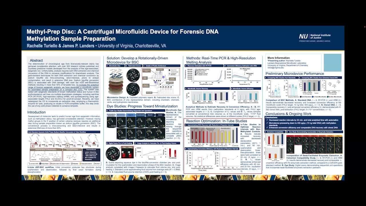 A Fully Integrated Microfluidic Tool for Forensic Epigenetic Sample Preparation