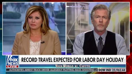Mark Murphy on Fox News Discussing Labor Day Travel (08.21.2019)