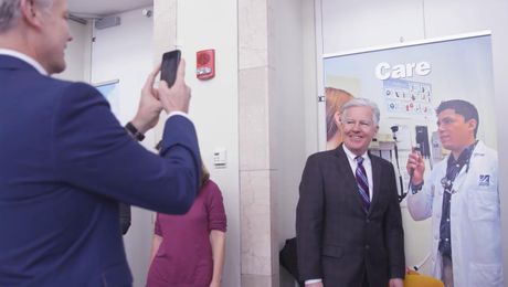 On Campus: President Meehan visits UMass Boston