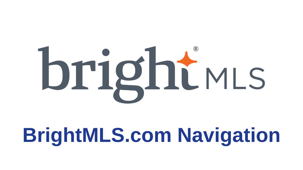 BrightMLS.com Menu