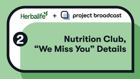 Nutrition Club, "We Miss You" Details