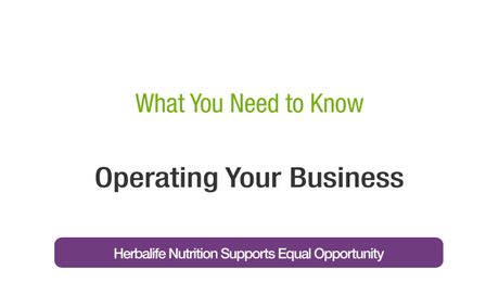 Herbalife Nutrition Supports Equal Opportunity