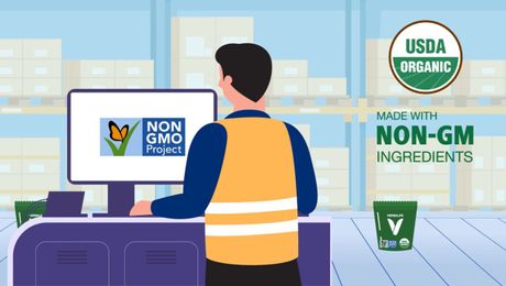 Icon IQ: Non-GMO and USDA Organic certifications. 