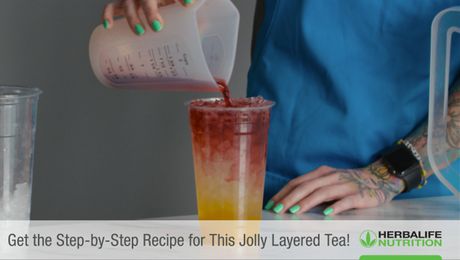 Craft a Jolly Layered Tea Recipe