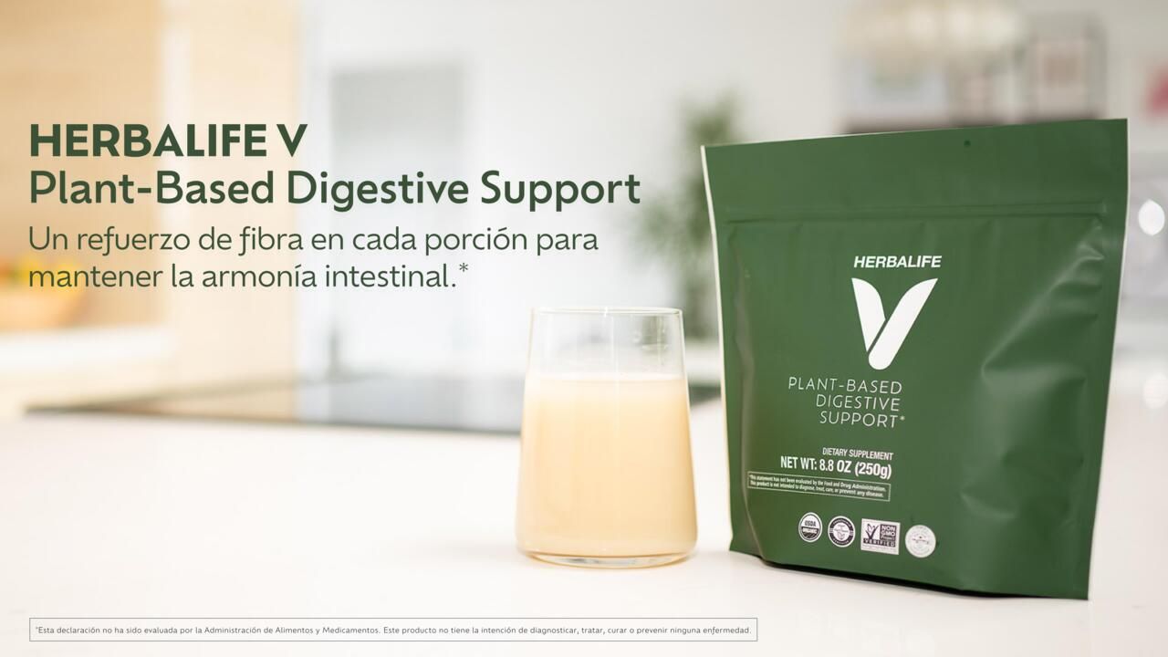  HERBALIFE V Plant-Based Digestive Support: Conoce los productos.
