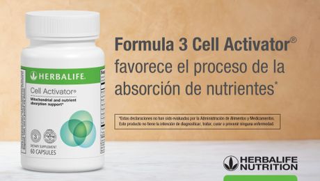 Formula 3 Cell Activator®: Conoce los Productos