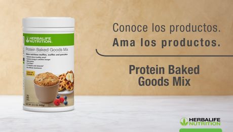 Conoce los productos: Protein Baked Goods