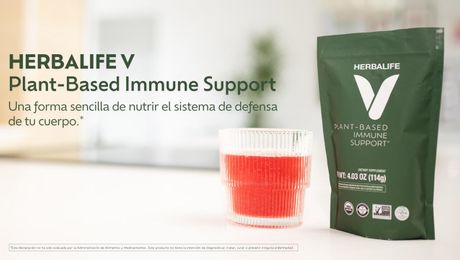  HERBALIFE V Plant-Based Immune Support: Conoce los productos.