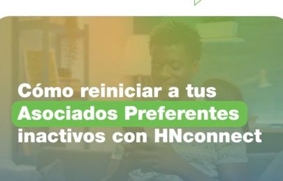 Reconecta con HNconnect. Reactiva con HN Rewards.