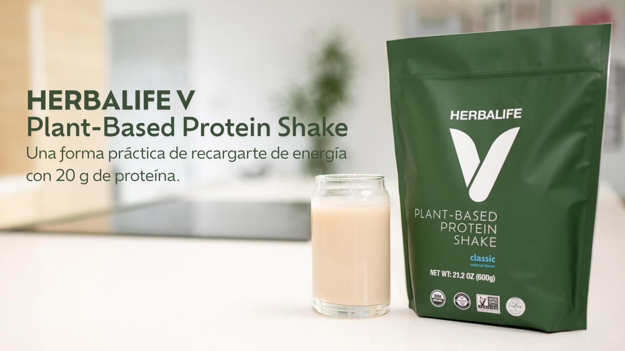  HERBALIFE V Plant-Based Protein Shake: Conoce los productos.