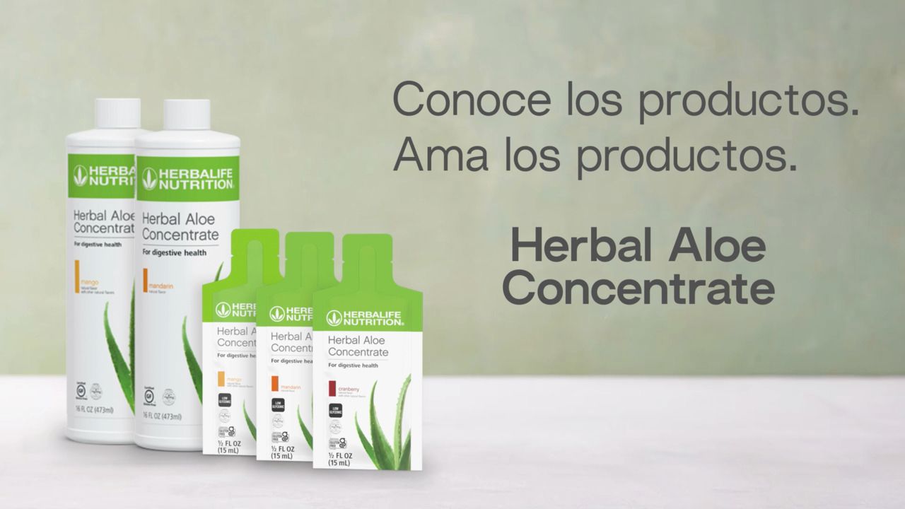 Conoce los productos: Herbal Aloe Concentrate